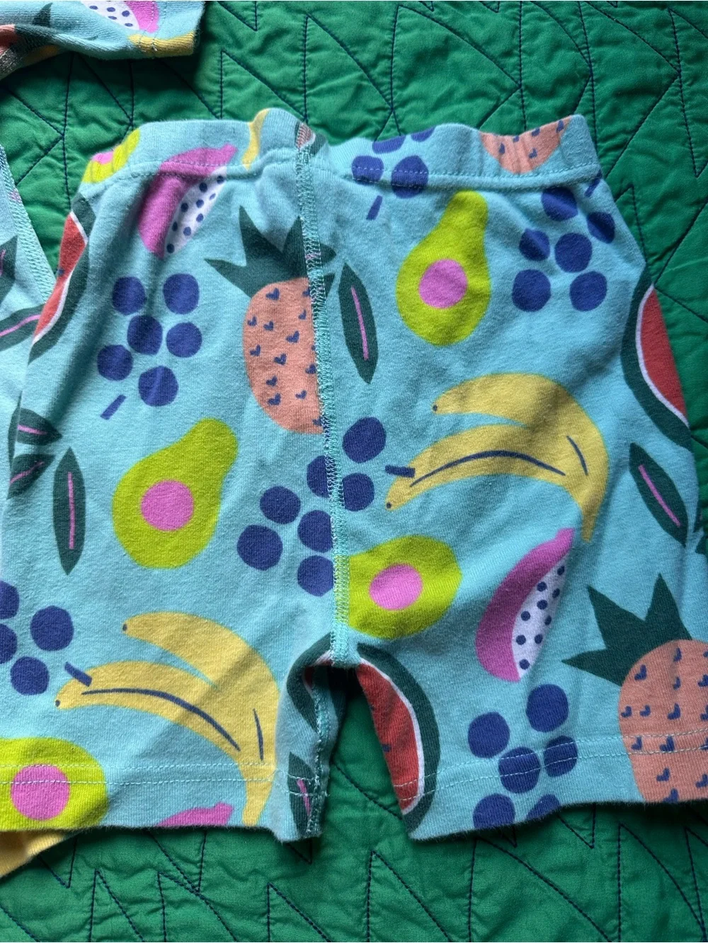 Hanna Andersson Fruit-Print Long Sleeve Pajama Set